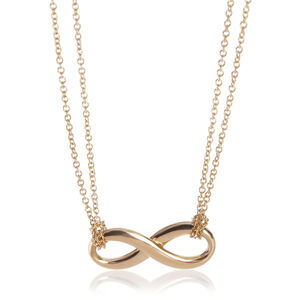 Tiffany & Co. Rose Gold  Infinity Necklace